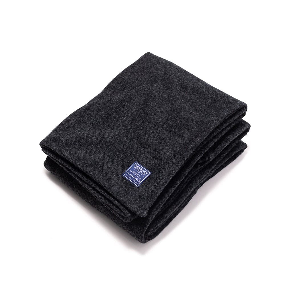 Lakefront Wool Blanket - Black