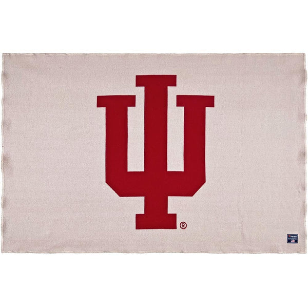 Indiana University Riddle & shops Cockrell 100% Cotton Tapestry Throw Blanket W/ Tags