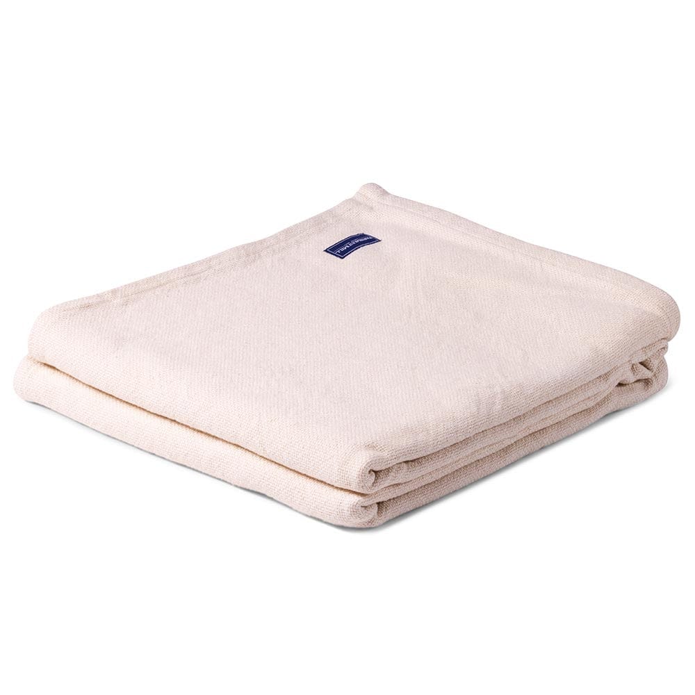 Pure & Simple Cotton Blanket, Made in the USA | Brahms Mount