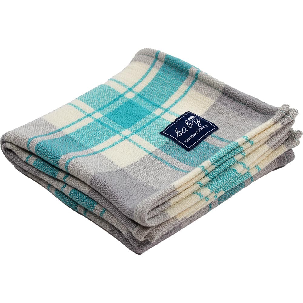 Plaid baby clearance blanket