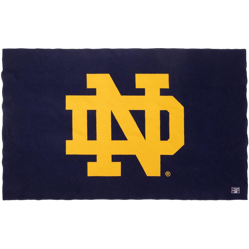 Notre Dame Wool Throw – Faribault Mill